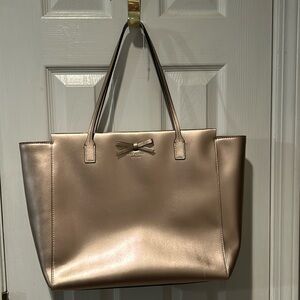Kate Spade New York Sawyer Street Taden Tote in Rose Gold